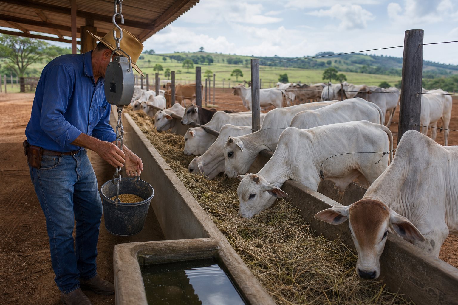 Alimentação do bezerro nos primeiros 30 dias depois da desmama