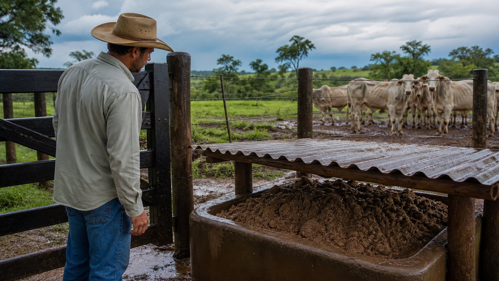 Sal ureado molhou no cocho: o que fazer para evitar intoxicação