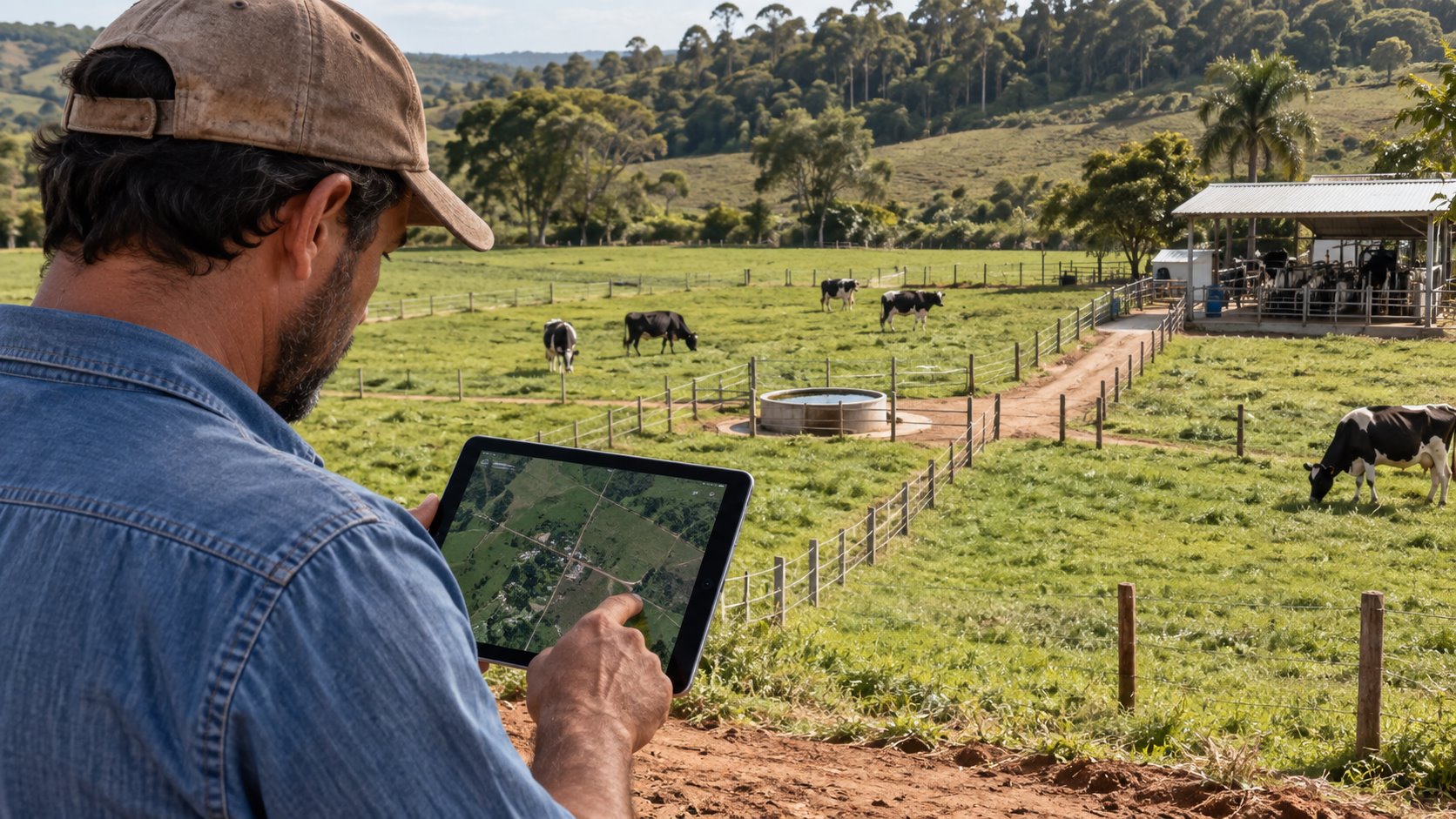 Piquetes para vacas de leite: faça um mapa simples antes de dividir o pasto