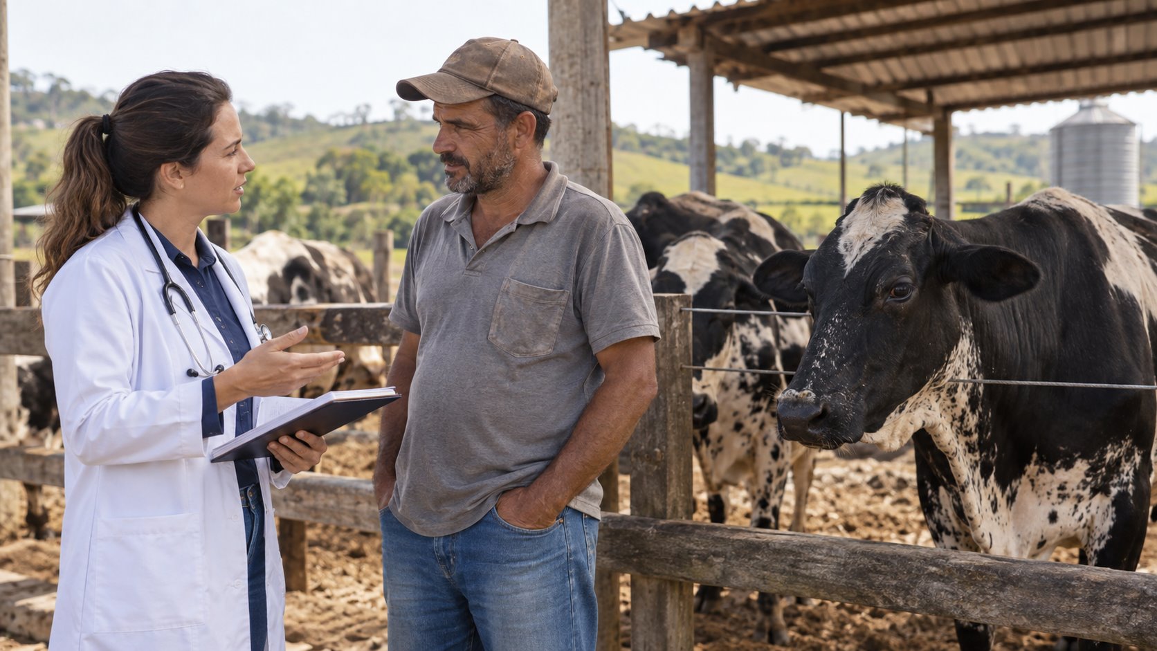 Veterinário de referência para fazenda leiteira: escolha antes da mastite ou do parto difícil