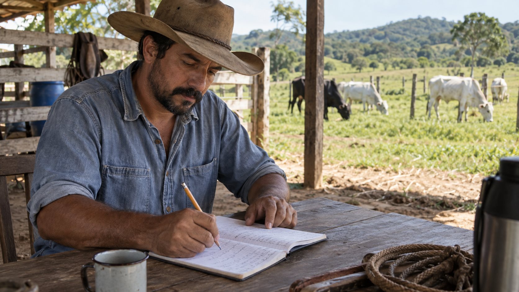 Um caderno de campo mínimo para quem nunca teve bovinos