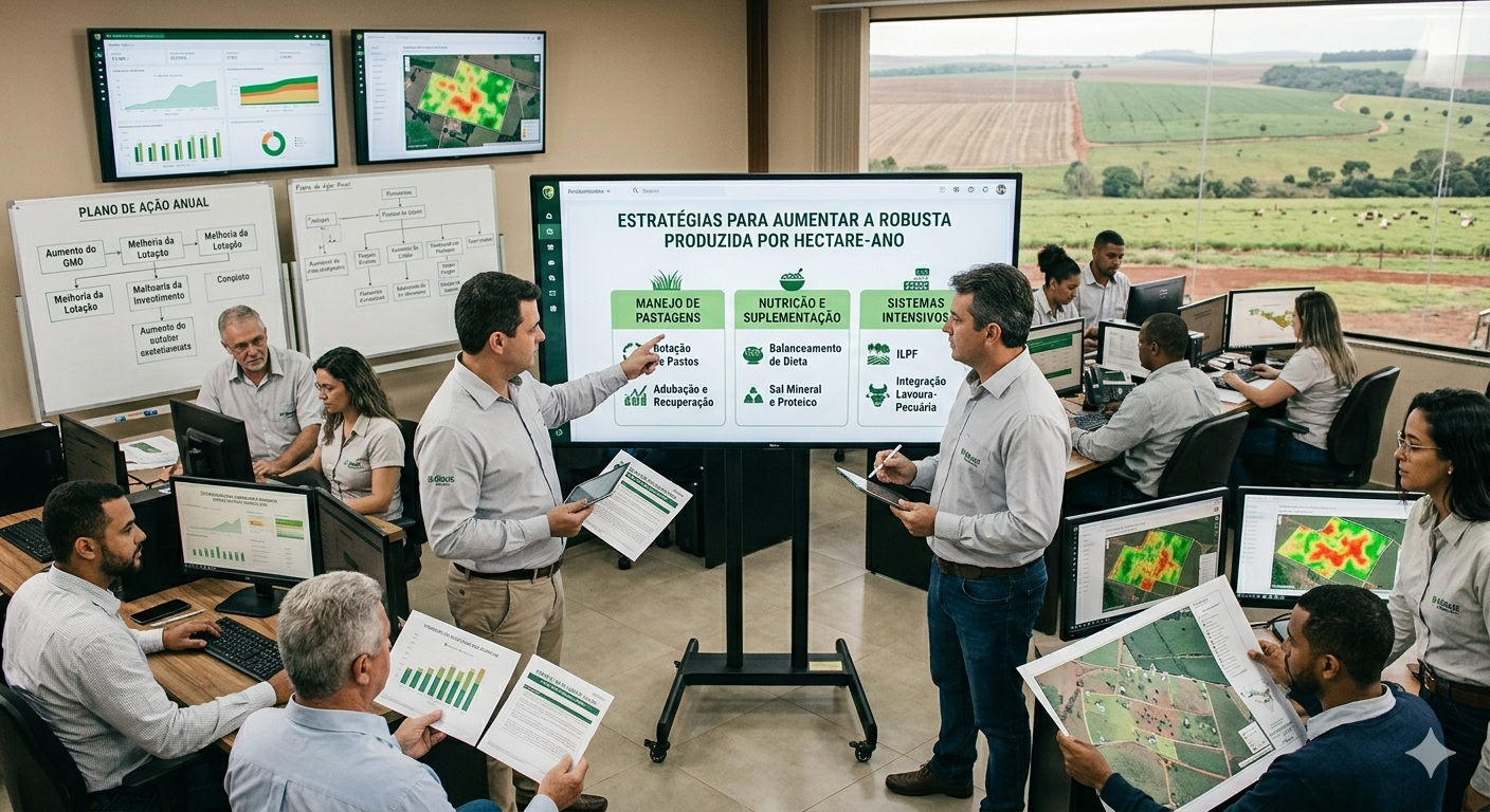Como aumentar a arroba produzida por hectare ao ano