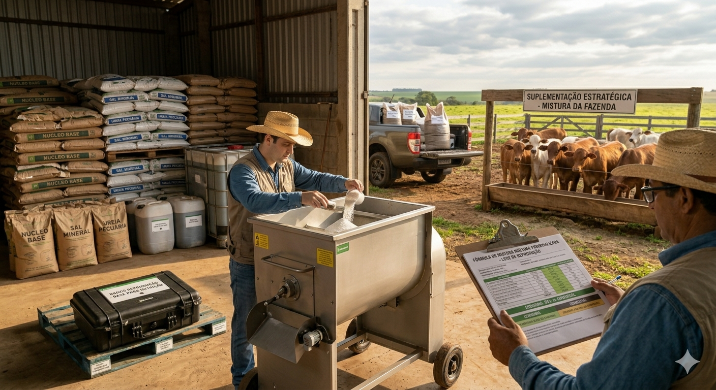 Como fazer mistura múltipla na fazenda e economizar