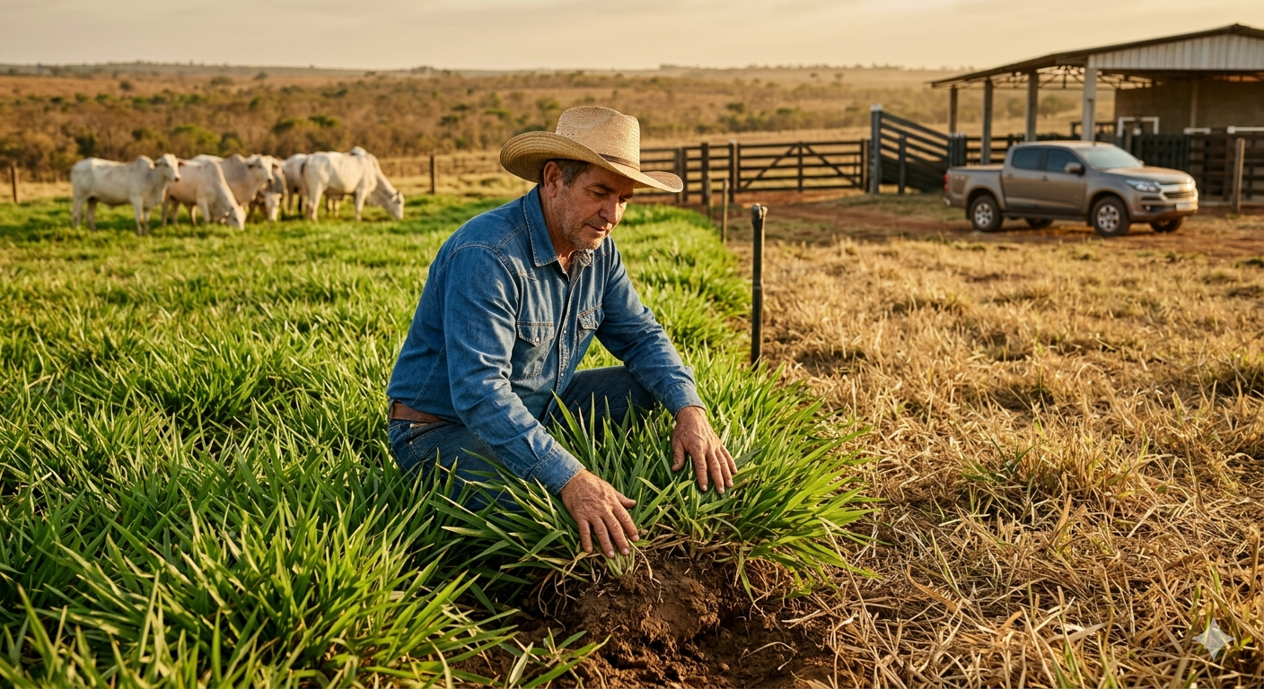 Como manter o pasto produtivo na seca e evitar perda de lucro na pecuária