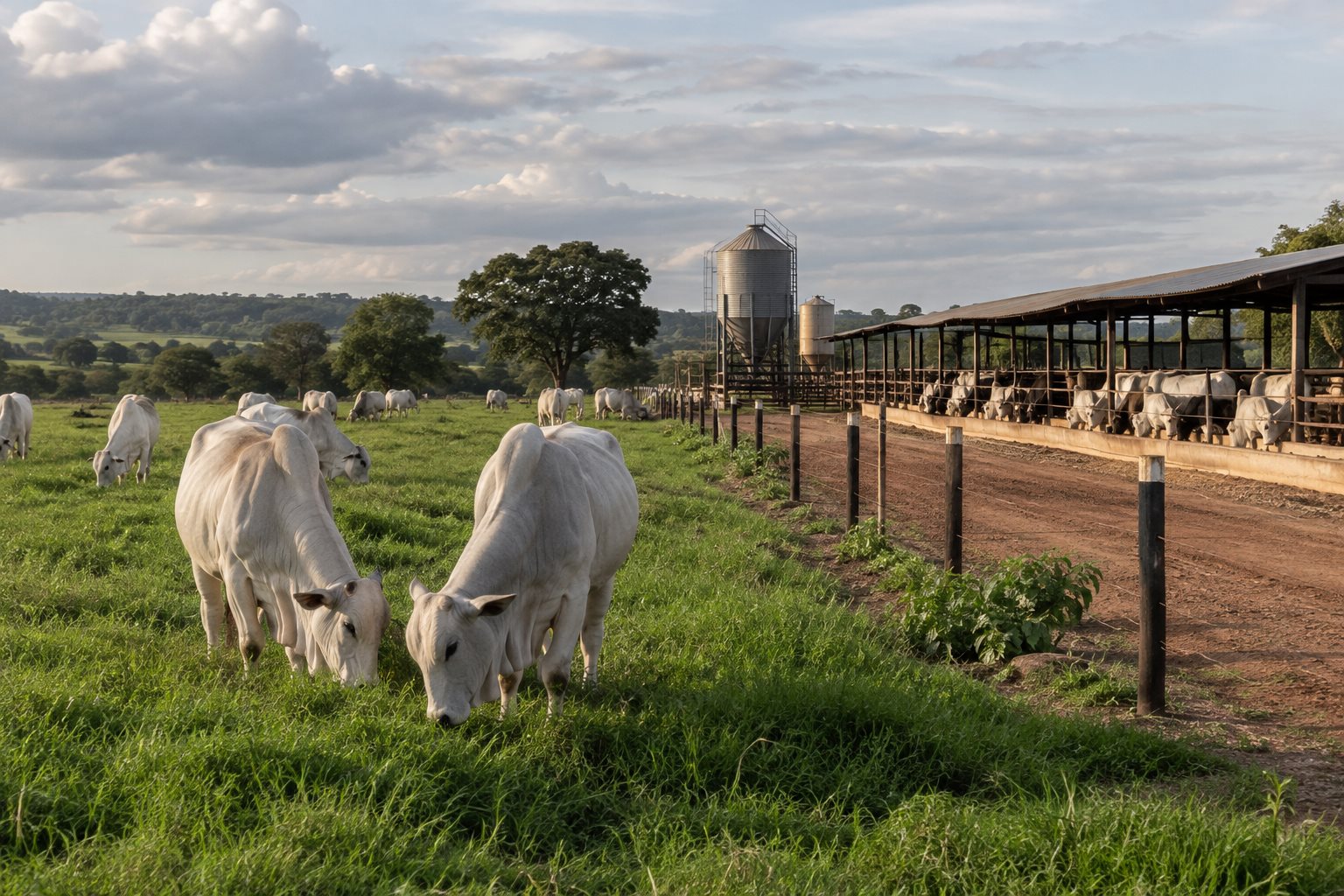 Confinamento ou pasto: qual dá mais lucro na pecuária de corte?