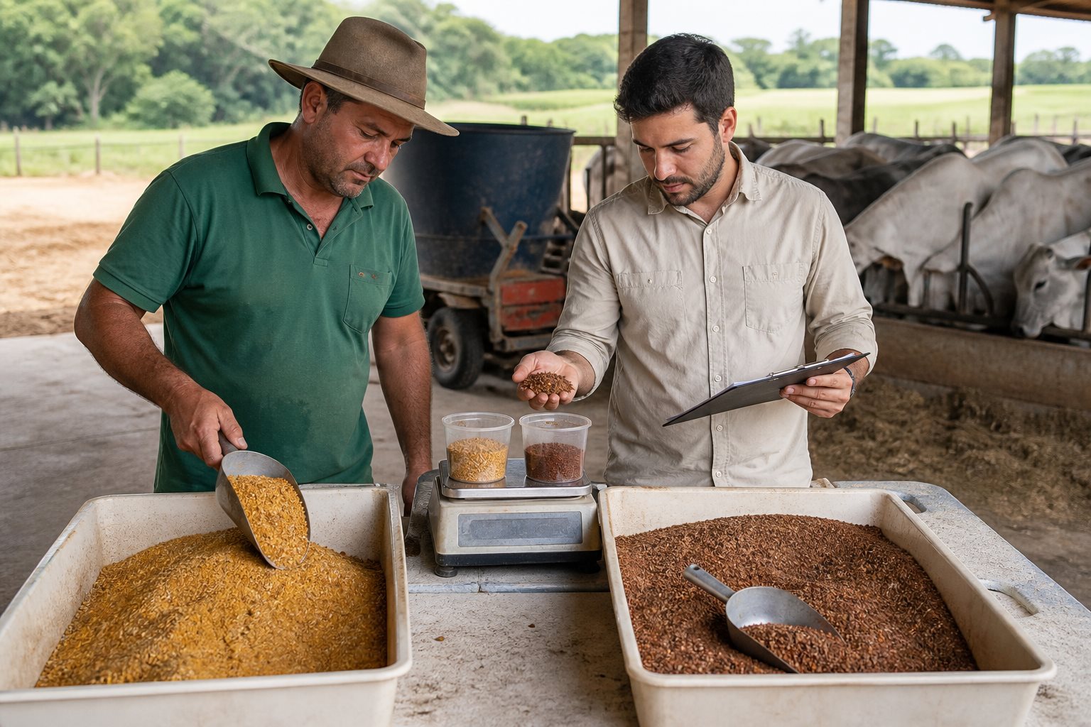 DDGS de milho ou sorgo para bovinos: como avaliar preço, qualidade e uso