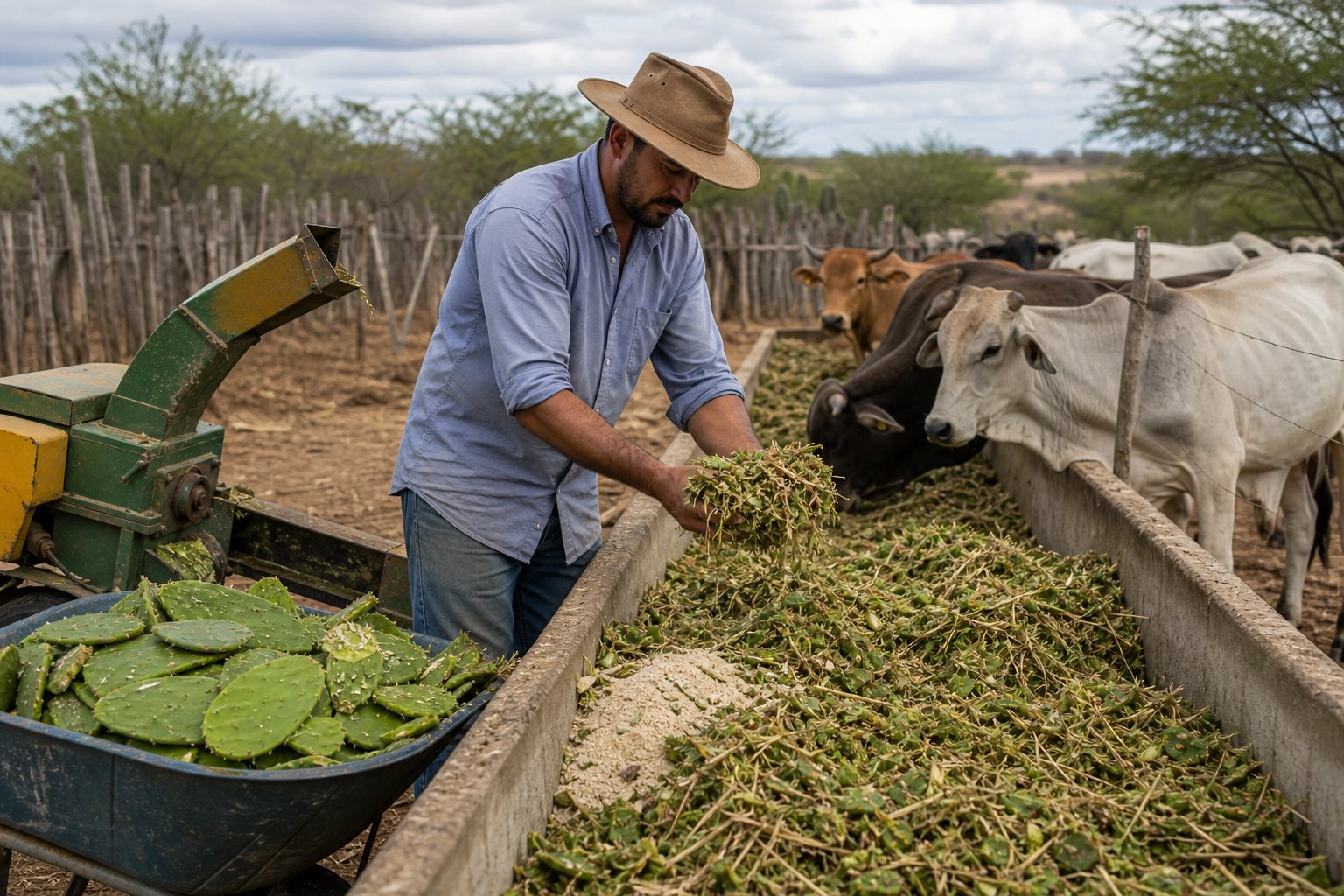 Palma forrageira para gado de corte: como montar uma dieta equilibrada