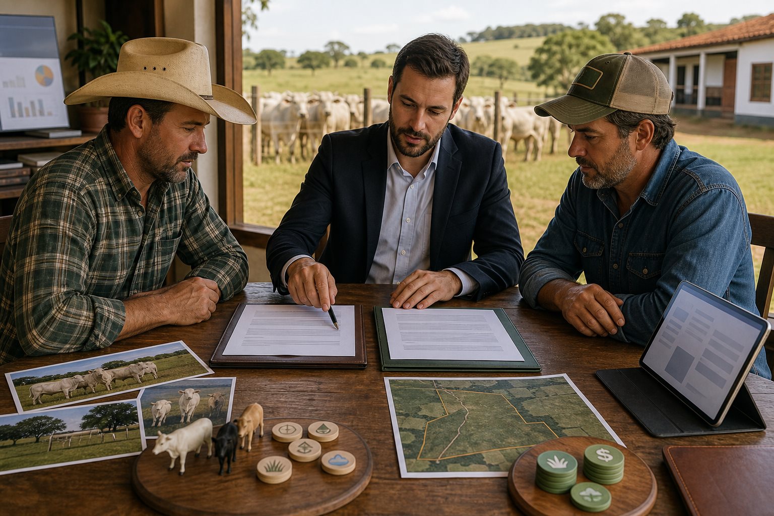 Parceria pecuária ou arrendamento rural: diferenças, riscos e contrato