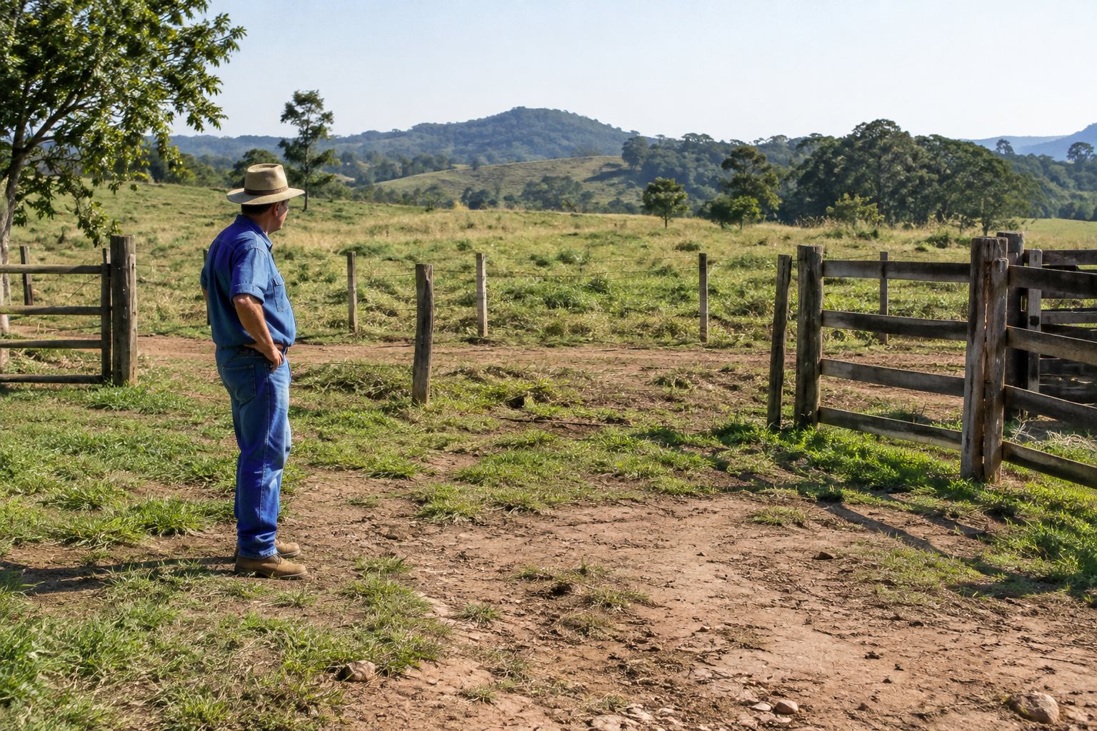 O que avaliar antes de começar se a propriedade ainda não tem curral
