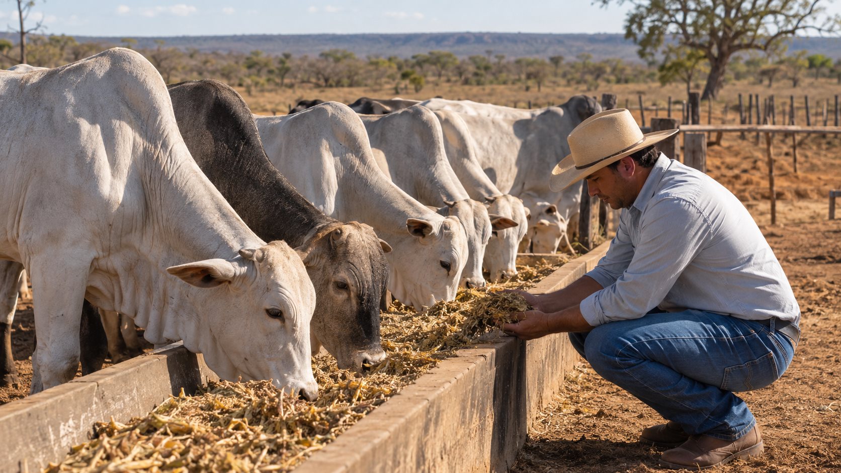 Proteinado ou energético: qual usar para ganhar mais arrobas e lucro na seca