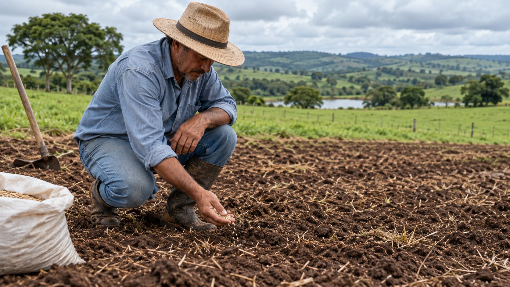 Melhor época para plantar capim em cada região