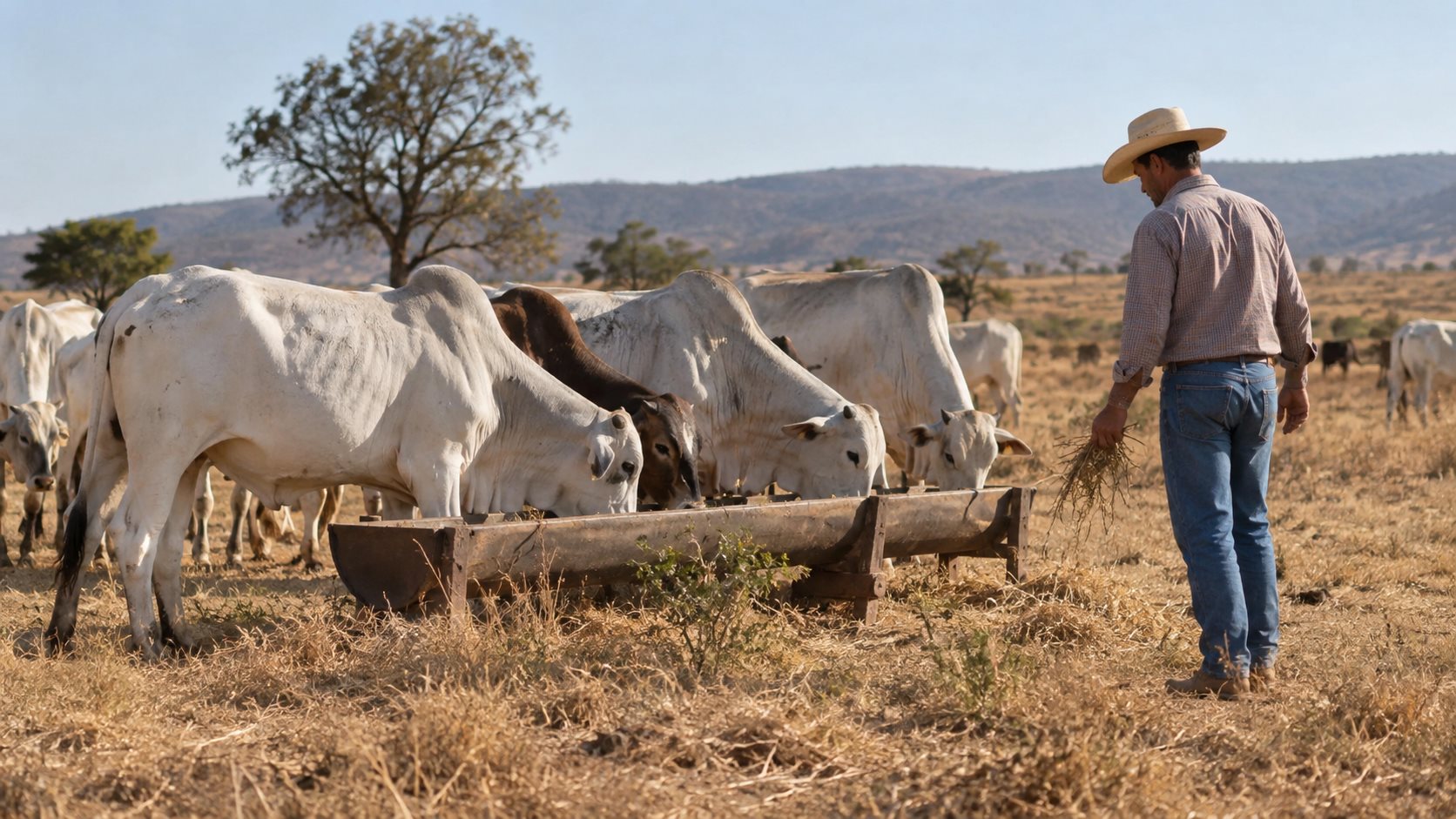 Quanto ganha de peso boi com proteinado energético na seca